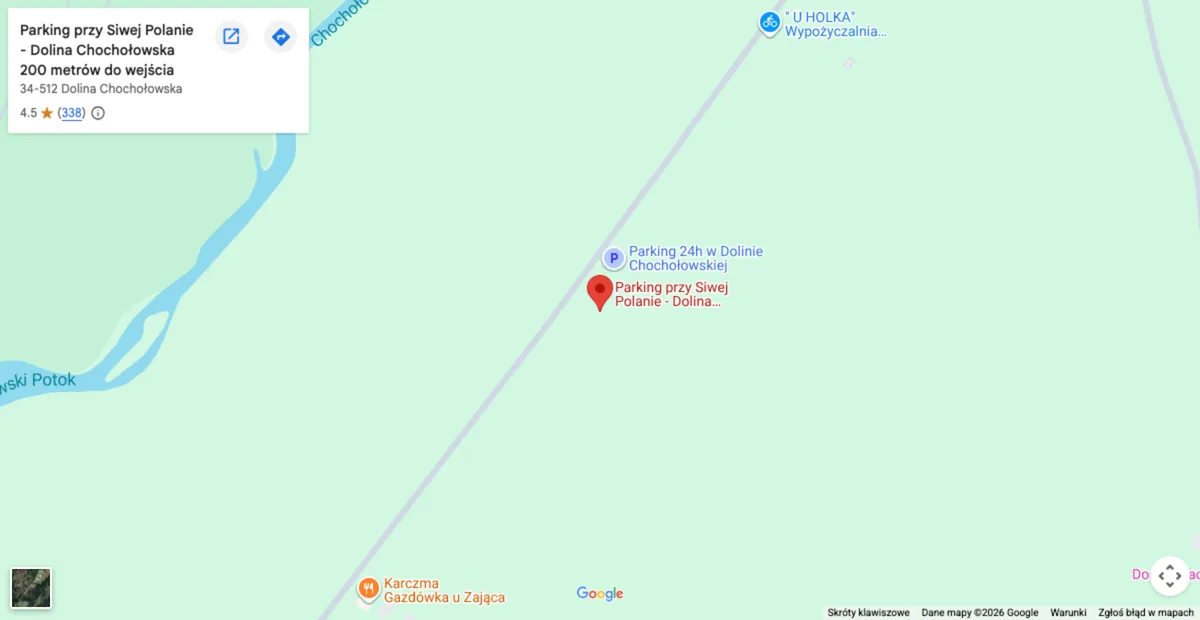 Mapa dojazdu